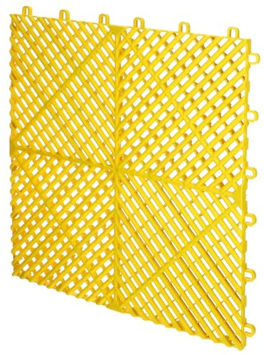 EXCEART Tappeto Da Esterno Antiscivolo in Plastica Incastro Per Doccia e Autolavaggio Pavimento Drenante in Resistente e Flessibile Scarico Rapido Mattonelle Modulari Impermeabili Per Gara