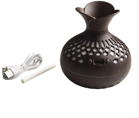 Kompakter Aroma-Diffusor und Luftbefeuchter mit Luftreinigung, für Home Office und Yoga, zur Entspannung (dunkel)
