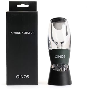Oinos, A Wine Aerator – Instant Wine Pourer & Decanter Spout – Gift for Wine Lovers
