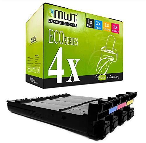 4X Kraft Office Supplies Toner kompatibel für Konica Minolta Magicolor 4650 4690 4695 EN MF DN ersetzt QMS 4650