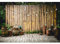 YongFoto 3x2m Vinyl Foto Hintergrund Gestreifte hölzerne Wand Holzboden Fässer Holzpfähle Fotografie Hintergrund Hochzeit Party Fotostudio Hintergründe Requisiten