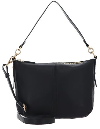 Fossil Tasche für Frauen Jolie, Leder/Polyurethan Trim Crossbody schwarz 27,9 cm L x 7,6 cm B x 20,3 cm H ZB7716001