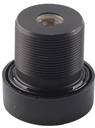CCTV Camera Lens, 2.1mm Camera Lens 150° Wide Angle M12*0.5 IP Camera Lens CCTV Lens for 1/3'' & 1/4'' CCD Chips IR Lens, Supports Night Vision, 150° Visual Angle