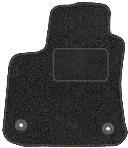 Fußmatte Velours Fahrerseite Fahrermatte für Renault Twingo II 07-14 - 1-teilig - Passgenau