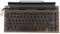 Goshyda Mechanical Keyboard, Retro Blueteeth 5.0 Wireless Typewriter 83 Keys keypad, Suitable for Working, Studying and Gaming