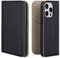 VISOUL iPhone 14 Pro Hülle, Handyhülle Carbon Leder RFID Schutz Schützt vor Stoß Standfunktion Kartenfach Magnet TPU Handytasche Grau T