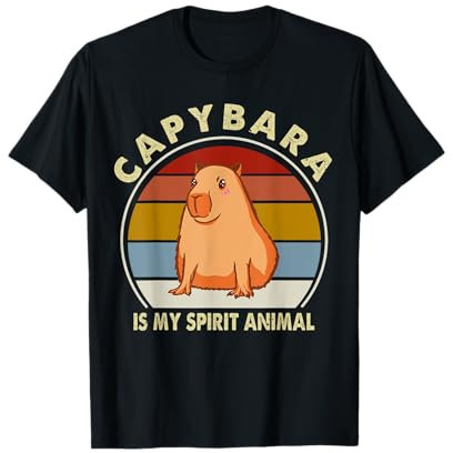 Capybara Peluches Party Peluche Capybara Big Capybara Plüsch T-Shirt