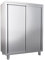 GGM Gastro | GSK1670 | Geschirrschrank Premium - 1600x700mm - 2 Schiebetüren - Höhe: 1800mm