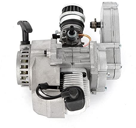 Motor Pull Start Kit Mini Motorrad Zubehör 49CC 2 Takt Sportwagen Motor mit Fahrrad Kart Benzinmotor umgerüstet