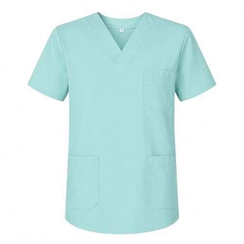 Misemiya - VÊTEMENTS DE Travail Unisex COL PIC Manches Courtes Médicaux Unisexe - Ref.817