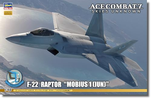 Hasegawa 1/48 Ace Combat 7 Skies, F-22 Raport, Mobius 1
