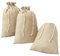 HERZWILD Jutesäckchen ca.30x40cm Säckchen beige Jutebeutel 5pcs Stoffbeutel Geschenksäckchen Sack Beutel f. adventskalender (beige-30x40cm-5pcs)