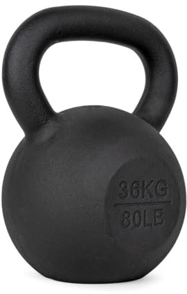VirtuFit Kettlebell Pro - Kettle Bell - Gusseisen - 36 kg