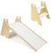 509 Crew 1st Step 2in1, Kid's Wooden Slide for 2+, 2 Step Stool for Kid & Adult up to 90kg, Montessori Slide Climber, Training Stool, Anti Slip, Portable Handle, Color Natural White