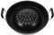 Ciieeo Portable Korean BBQ Grill Pan, Multifunctional Iron Barbecue Tray for Outdoor Cooking and Indoor Hotpot, Round Griddle Plate for Camping, Picnic, and Home Use, 11.81 Inches (Black)