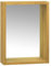 ZEYUAN Spiegelschrank 30x10x40 cm Massivholz Teak, Alibertschrank Bad, Badschrank, Badezimmerschrank, Badezimmerspiegelschränke, Badezimmer-spiegelschrank - 338243