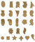 Holzbrennbuchstaben-Kit, Heißstempel-Werkzeug-Marken-Kit, reines Kupfer, Holzbranding-Werkzeug, benutzerdefiniertes Holzbrennset, Holzstempelwerkzeug, professionelles Holzbrennset