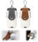 NHQZ Golfball tasche,2 Stück Tragbare Kunstleder Golfball Tasche Sport Golfball Tees Halter Gürteltasche Mini Tasche Sammler mit Clips Haken