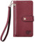 SNCLET Coque pour Nokia G21 Antichoc Housse avec Motif d'amour Étui à Rabat en Cuir PU Housse en RFID Protection Portefeuille Magnétique Silicone Coque pour Nokia G21,Rouge