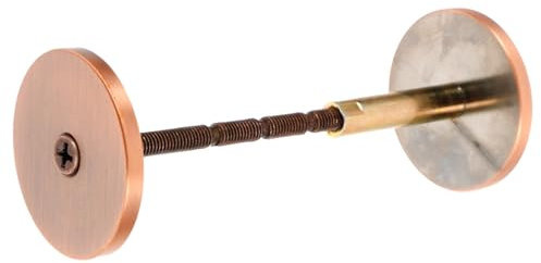 DOITOOL Keyhole Sealer Door Hole Cover Deadbolt Cover Plate for Front Door Lock Hole Filler Plate