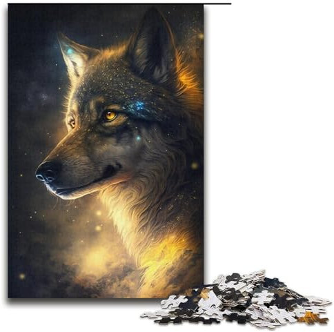 Puzzle für Erwachsene mit 1000 Teilen, Gold Pervert Toys, Lernspiele, Stressabbau, tolles Geschenk (Größe 38 x 26 cm)
