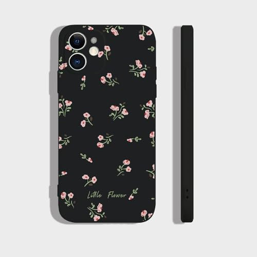 Compatible avec iPhone 6 Plus/iPhone 6s Plus Coque TPU et Silicone aux Petites Fleurs Aromatiques