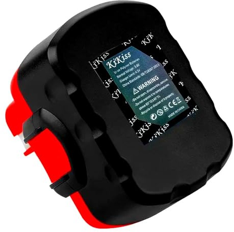 Batterie de rechange compatible avec Bosch BAT038 BAT140 BAT040 BAT041 BAT159 2607335275 2607335533 2607335534 2607335534 2607335711 260733544 65, haute capacité Batterie polymère