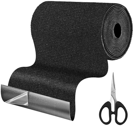 Nastro di riparazione in tessuto autoadesivo 10 cm x 2 m,Nastro di riparazione per tela Adatto per tende,ombrelloni,tela e abiti per navi,impermeabile,lavabile,tagliabile