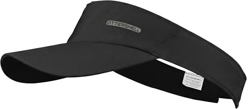 OTTERSHELL Sonnenblende Kappe mit Sonnenbrillenhalter Atmungsaktiv Feuchtigkeitstransport Verstellbar für Sport und Alltag