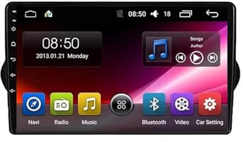 Car Radio per Fiat Tipo Egea Dodge Neon 2015-2020 Android 15 9 Pollici Car Stereo con Bluetooth Gps Per, 4 Core 2G+64G