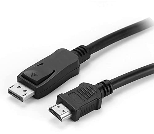 Value 11995784 Câble DisplayPort DP mâle vers HDTV mâle 10 m Noir