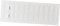 400x150mm Blanco Haeusler-Shop - Rejilla de ventilación corredera chapa de acero