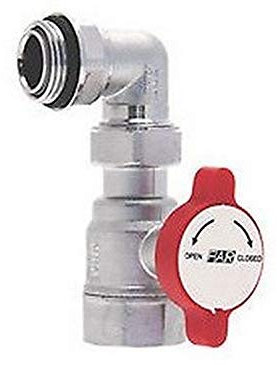 3062 134B 3/4F x 1 M Robinet à boisseau sphérique manuel SUPPORT THERMOMÈTRE LOIN