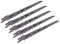 Sealey SRBR617K 150mm 3tpi Reciprocating Saw Blade Pruning & Coarse Wood - Pack of 5