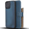 Bouletta Wallet Case for iPhone 13 Pro Max (6.7'') - Leather Magnetic Detachable Magsafe Flip Folio Cases RFID Phone Cover with 3 Card Slots Navy Blue