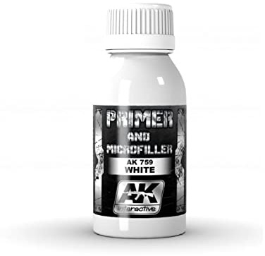 AK AK759 WHITE PRIMER AND MICROFILLER (100ml)