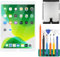 per iPad Air 3 2019 Schermo LCD per iPad Air 3 Schermo di Ricambio Aria 3 ° Gen Display LCD A2152 Touch Digitizer Assembly A2123, A2154, A2152 Kit di Riparazione (Bianco, No HomeButton)
