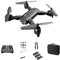 Professional Drone with Camera 6k, Dual Camera Foldable Drone with Video Recording, 3 Batteries 54 Running Time, Altitude Hold, Auto Obstacle Avoidance, RC Quadcopter Drone Toy Gift for Kid and Adult