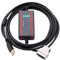 RIDENS Cable de programación Serie CQM1-CIF02 Adaptador RS232 Compatible con Om-Ron CPM1A/2A CPM1AH C200HS/C200HX/HG/HE PLC (Color : USB Cable, Size : 2.5m)