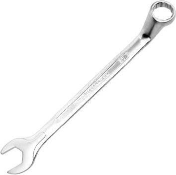 JOISIDE Ringmaulschlüssel 21mm,Metrischer Maul-Ringschlüssel,Chrom-Vanadium-Stahl, Silber