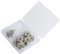 8 Pcs Strong Magnet,20x7mm Strong Magnet Hole Round Countersunk Hole Rare Earth Magnets 10kg 22LB Holding Force,Pot Magnets with 8 Metal Screws for Whiteboards Refrigerator Kitchen Wall