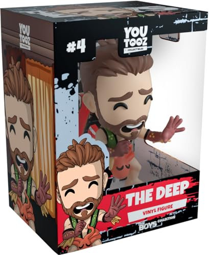 Youtooz The Boys The Deep Vinyl-Spielzeugfigur, 11,7 cm, offiziell lizenziert The Deep Collectable aus der Youtooz The Boys Collection TV & Comic Series