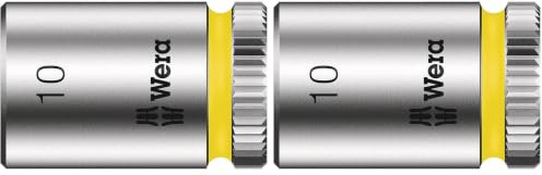 Wera 05003509001 Zyklop Steckschlüsseleinsatz 8790 HMA, mit 1/4-Antrieb, 10.0 mm (Packung mit 2)