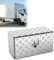 LZQ Alu Unterbaubox Staubox für Fahrzeugunterbau - Alu Truckbox Werkzeugbox 76x36x40,5 cm, Wasserdicht und Sicher, Geeignet für LKW und Anhänger