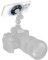 SMALLRIG Support Magnétique pour iPhone, avec GriffePporte-Accessoire et Trou Fileté 1/4-20, pour DJI Mic 2, Perches à Selfie à Rotule, Vlogging, Streaming en Direct, Tournage sur Smartphone - 5155