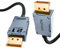 AGFINEST 16K Câble DisplayPort 2.1 80Gbps, [Certifié VESA] Câble DP2.1 UHBR20 HDR10+ DSC1.2a 16K@60Hz/8K@120Hz/4K@240Hz pour PC TV Moniteur Ryzen7900 FreeSync G-Sync (2M)