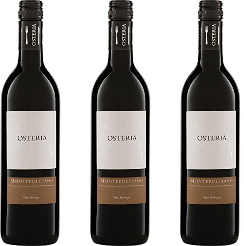 Eigenmarke Riegel Montepulciano OSTERIA DOC Trocken ( 3 x 0.75 l)