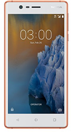 Nokia 3 UK-SIM Free Smartphone - Copper