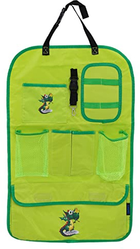 Petex baksätesarrangör ryggstödsskydd bil, ca 41 x 64 cm, grön