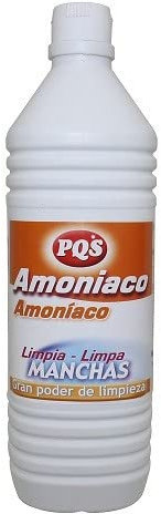 Amoniaco limpia manchas.